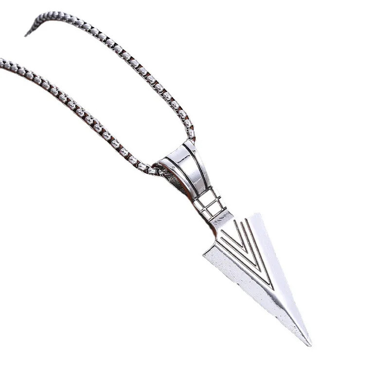 Small Arrow Pendant Necklace Women Trendy European American Outdoor