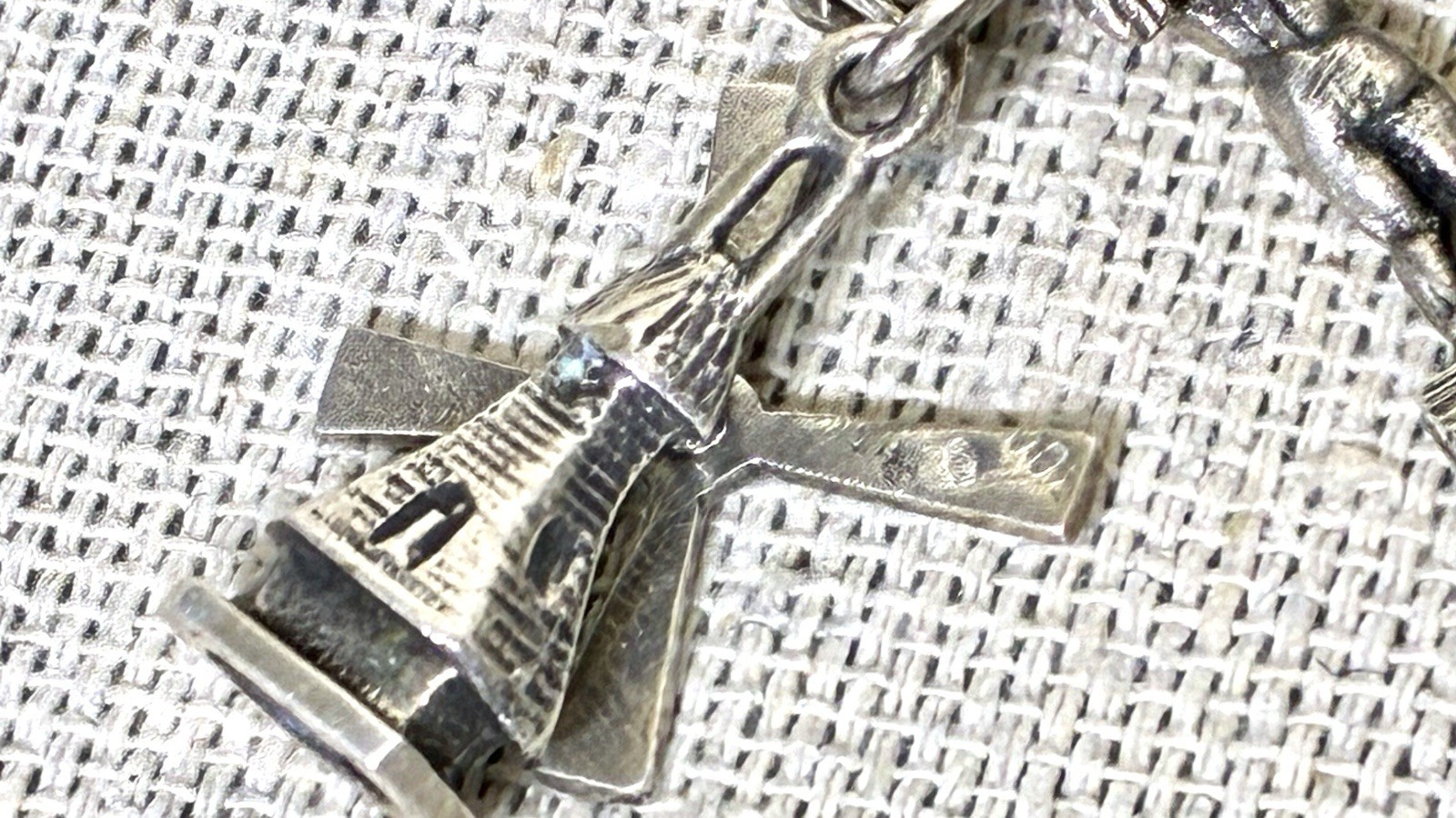 Vtg 800 Silver Charm Bracelet 900 Charms Travel Italy Europe Gondola Eiffel 50g