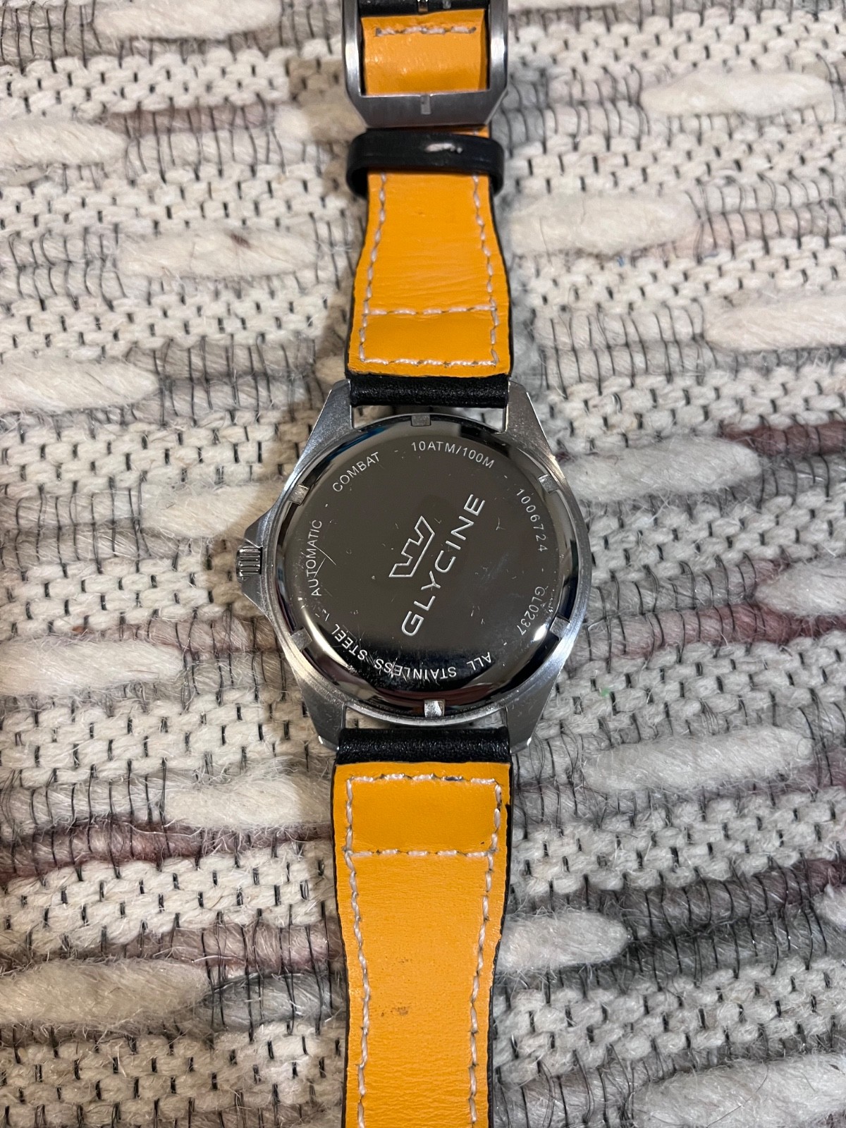 Glycine 3943.19AT.MM Combat 7 Vintage Automatic 41mm Black Dial – GL0237
