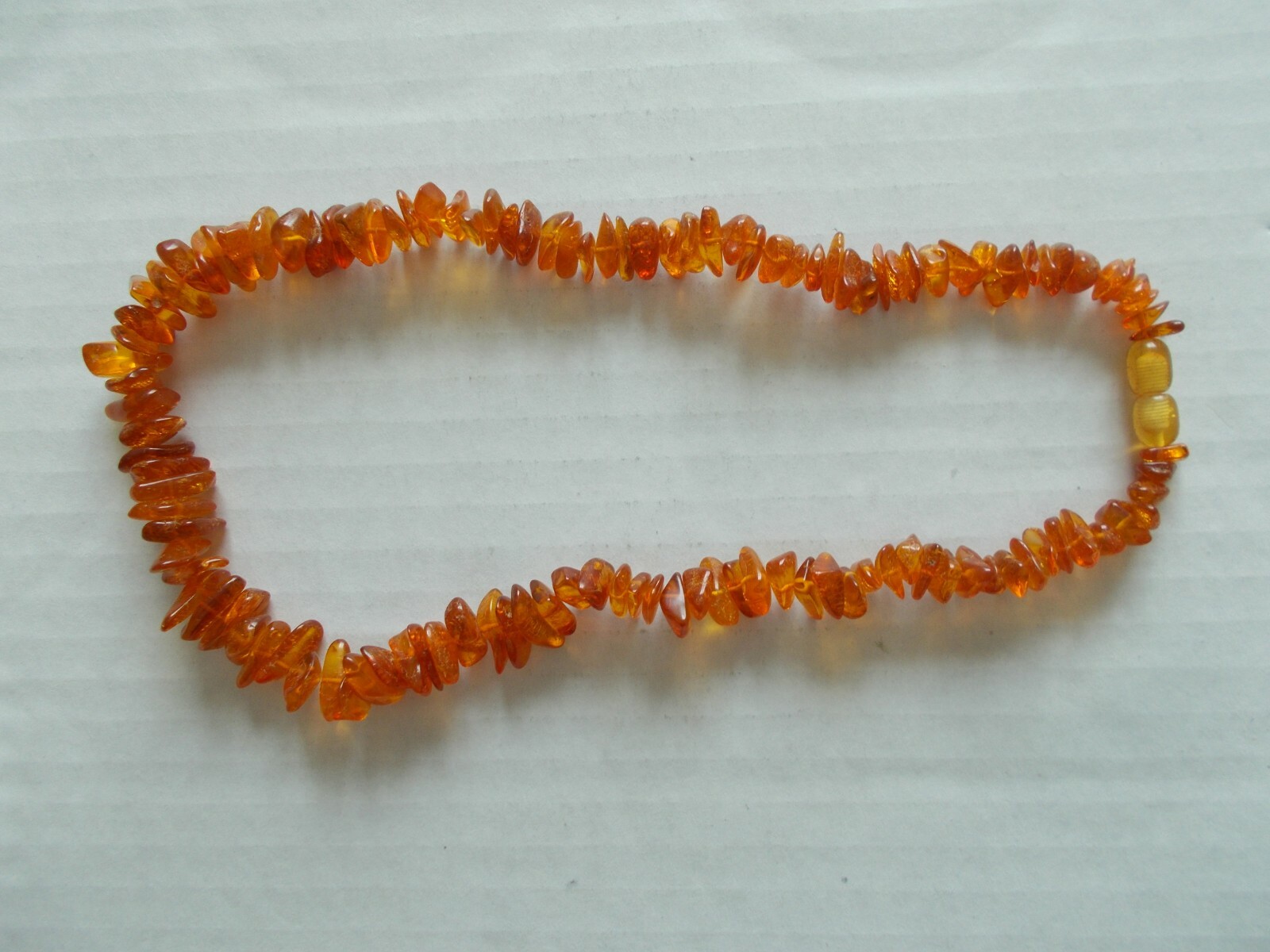 Vintage Baltic/Latvian natutral amber necklace, 30 grams, 18 inches long