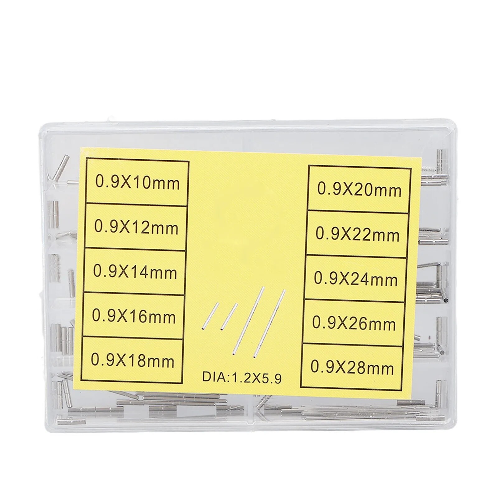 10 Sizes Tube And Pins For Watch Band Strap Watch Repair Accessory 10-28mm NEW