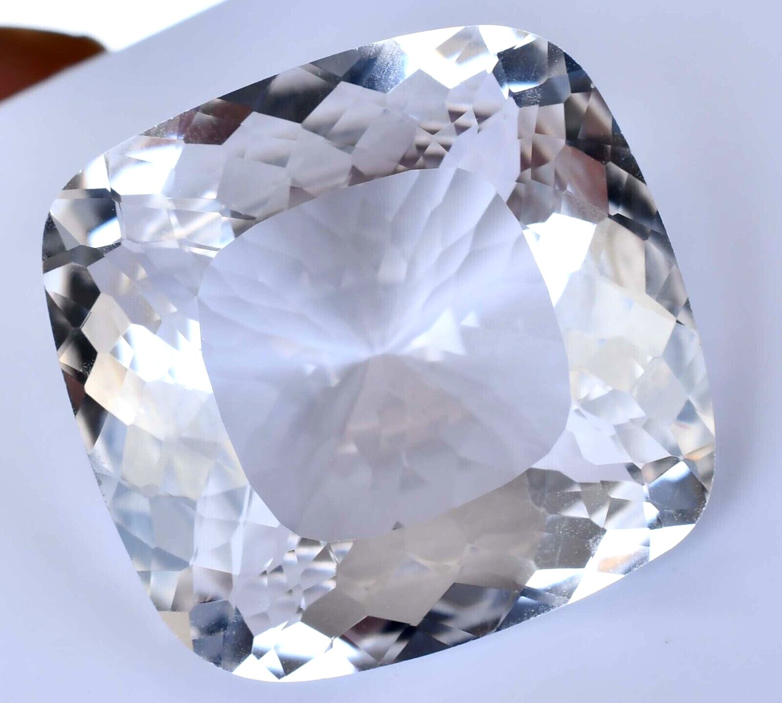 Rare 96.50 CT Natural MONTANA Colorless Sapphire Certified FLAWLESS Gemstone