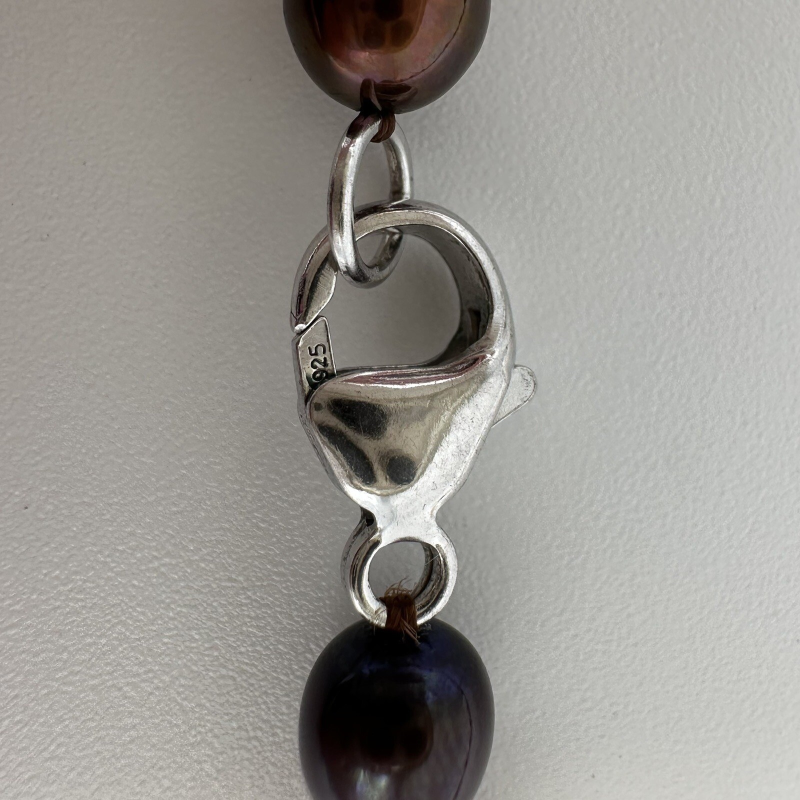 HONORA PEARL NECKLACE GOLDEN BROWN CREAM CHAMPAGNE WINE Chocolate Multicolor