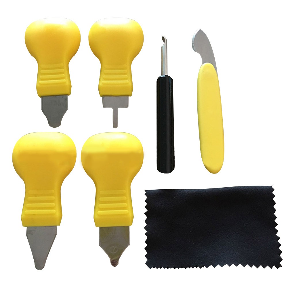 7pcs Watch Back Case Opener Watch Cover Pry Knife Remover Watchmaker Repair Tool