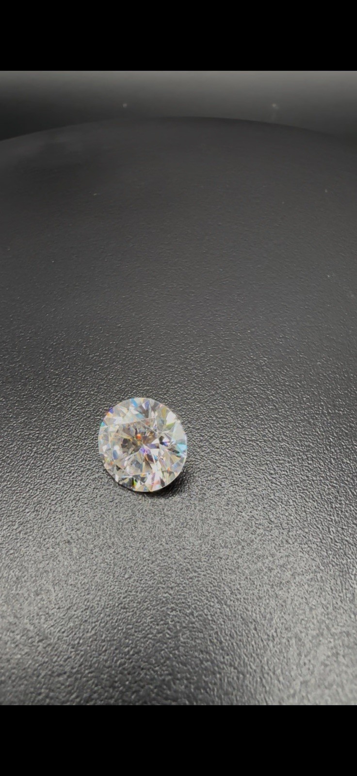 GRA Certified Moissanite Loose Round Cut .5 Ct -15 Ct. USA Seller Free Ship!!