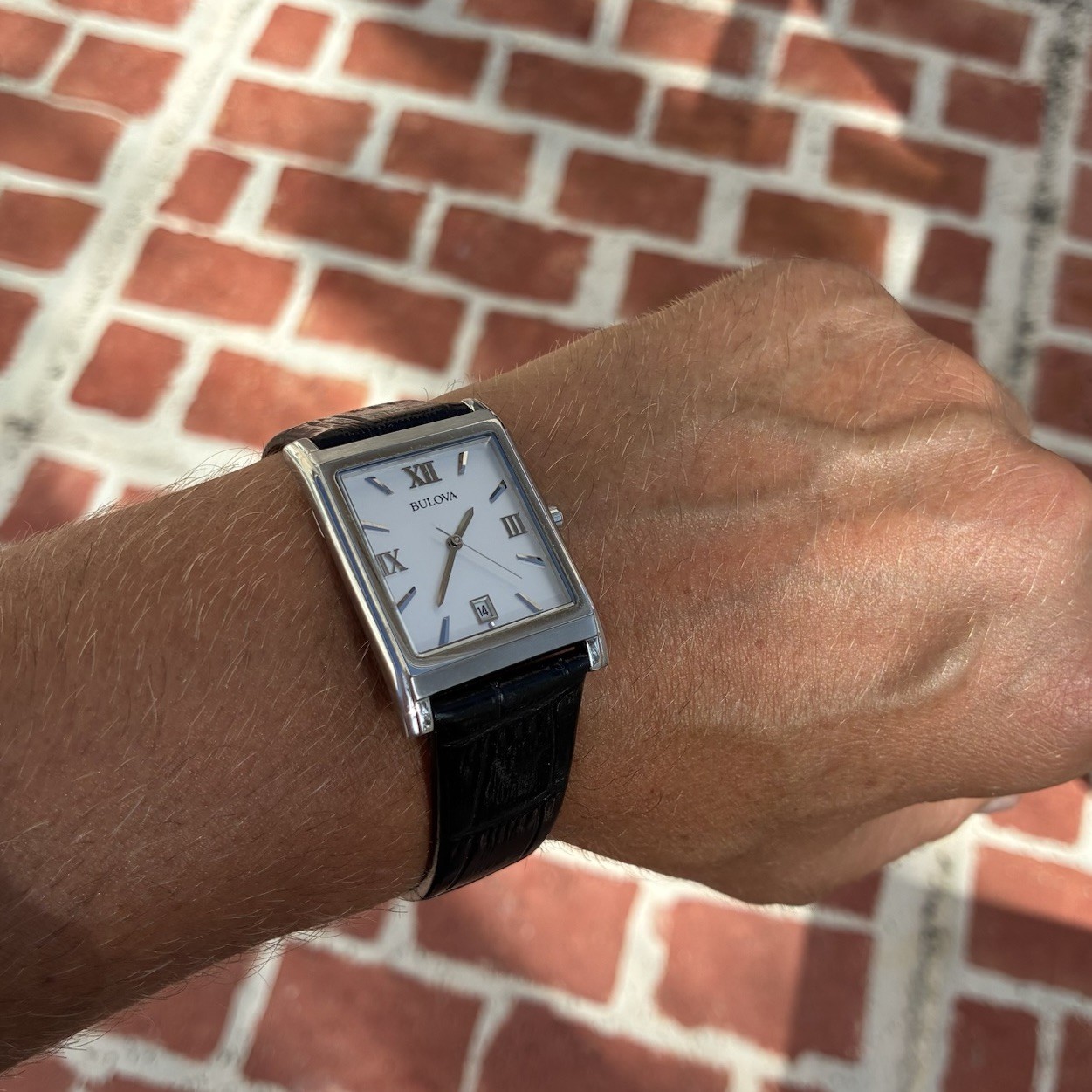 GORGEOUS Bulova Men’s Tank Watch