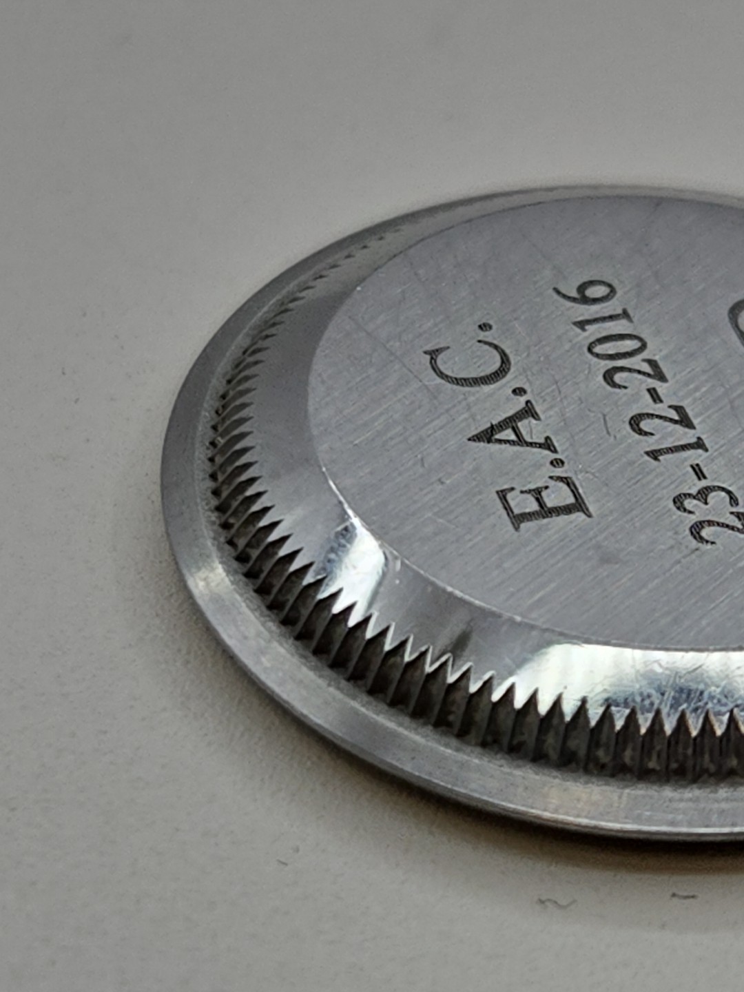 Rolex Caseback 2460 , Stainless Steel,