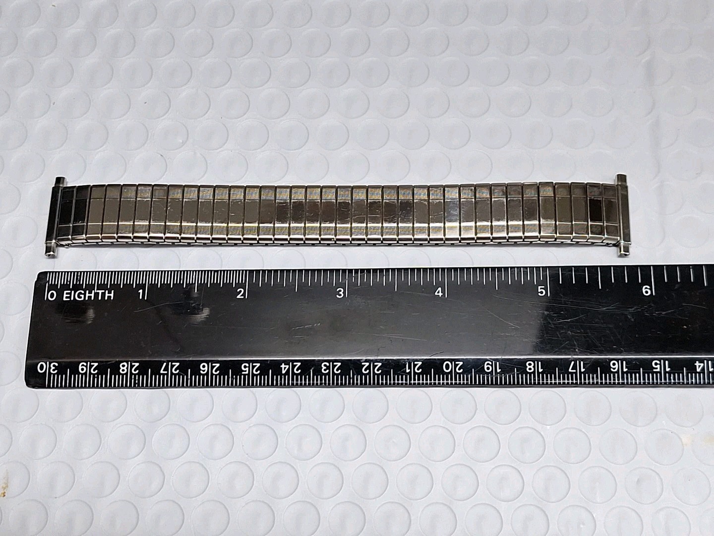 FLEXON Stainless Steel Watch Band Expansion Bracelet 16mm-21.5mm Adjustable End