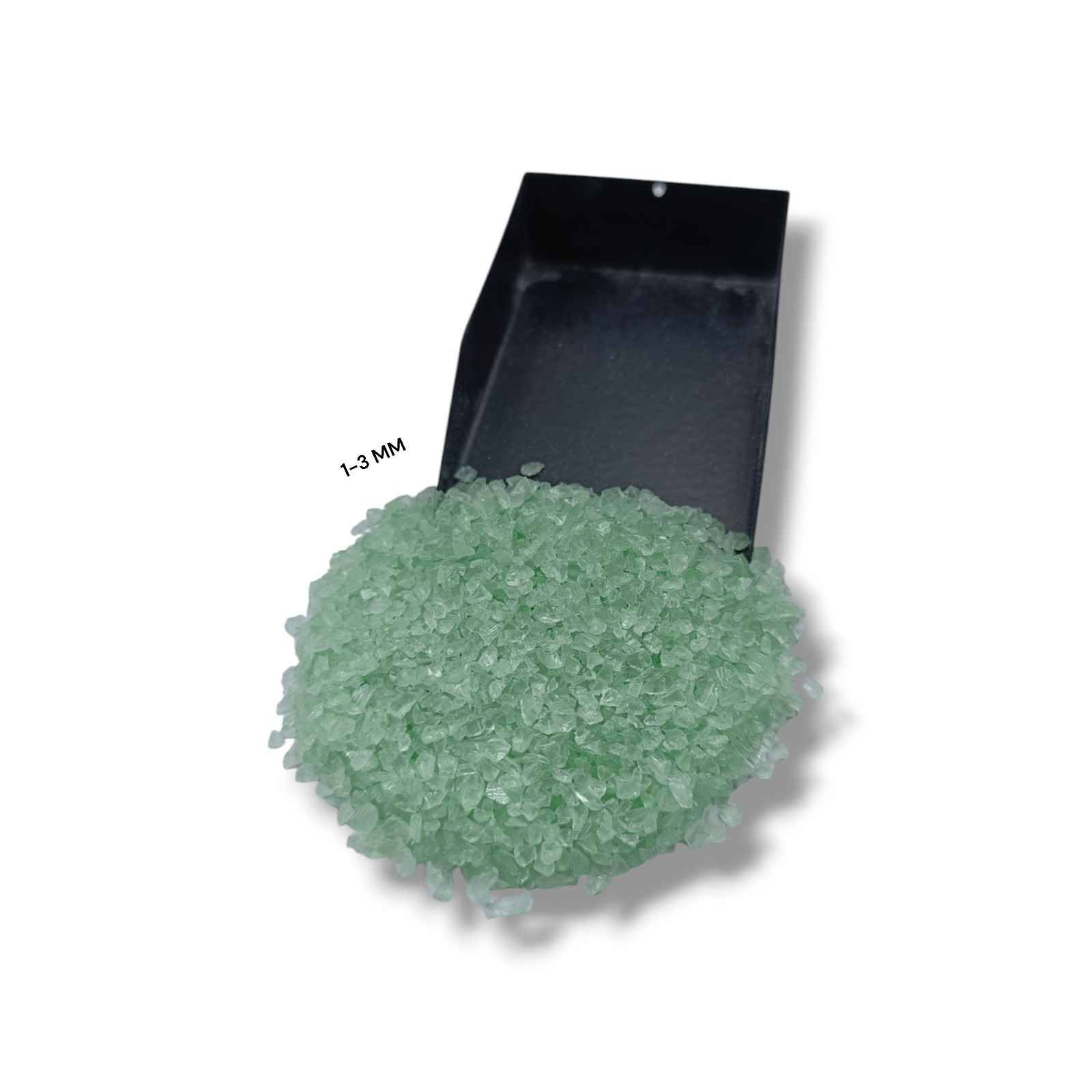 Crushed Opaque Blue Hydro Quartz Crushed Gemstone Coarse All Size For Inlays