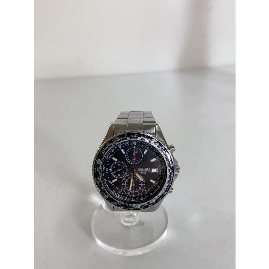 SEIKO 7T92-0CF0 Case Size 3.8 ×3.8cm Wrist Size 15cm Used Watch #51219