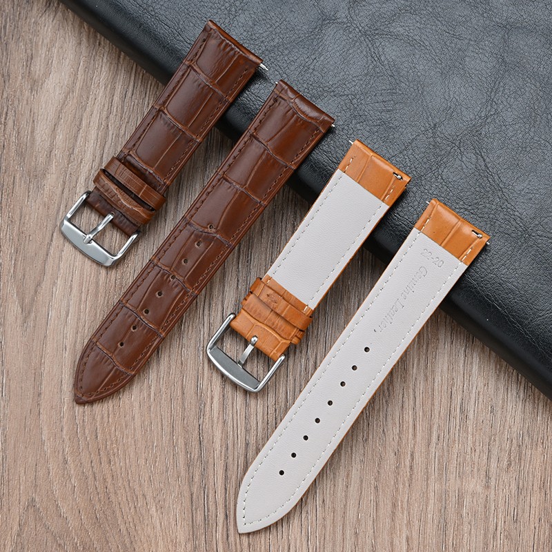 Watch Repair Genuine Cowhide Quick Release Strap Fit Tissot Watches