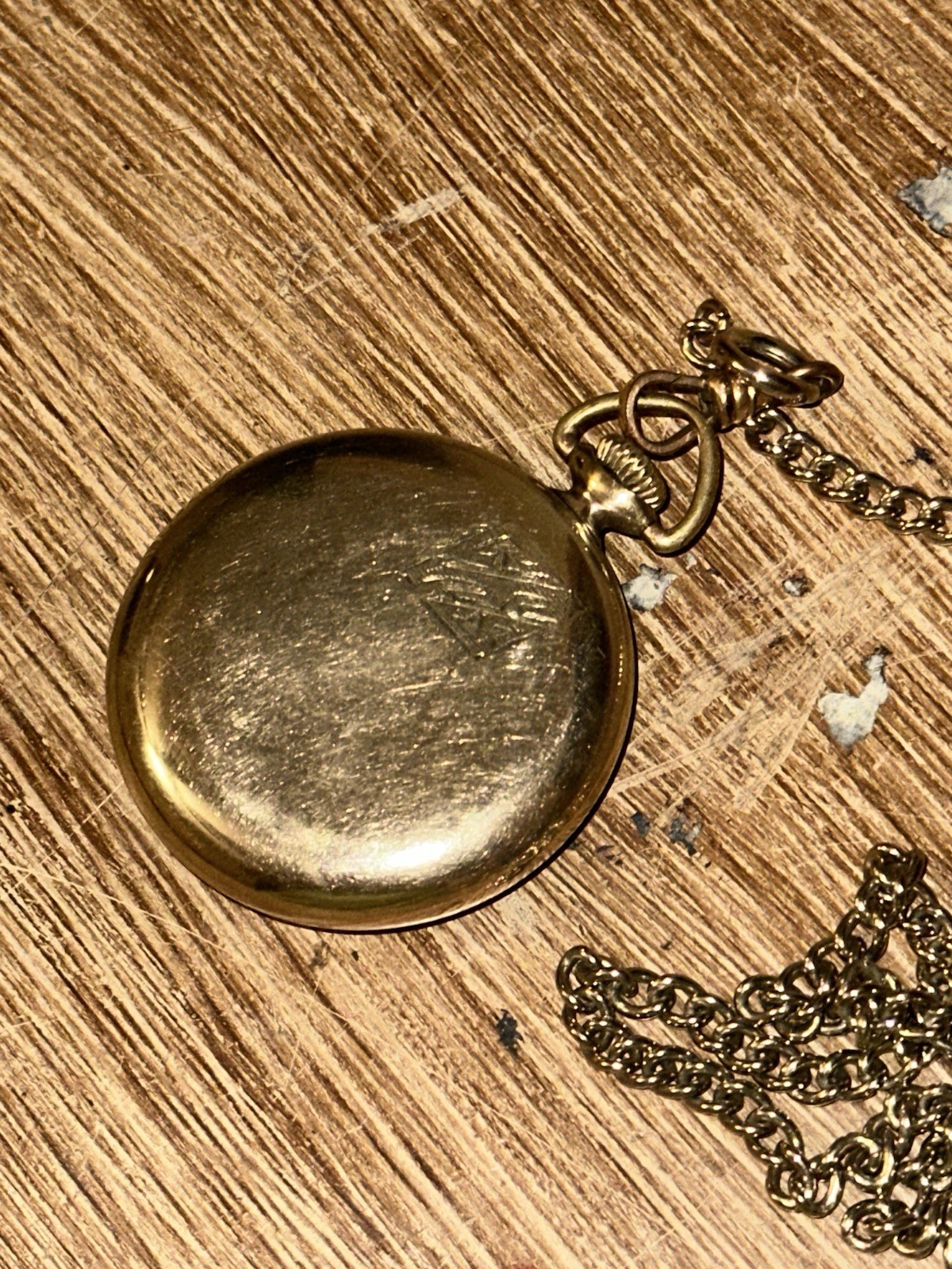 1927 Elgin 16s 7j Gold Filled Pocket Watch Grade 291 W/mustard Seed Charm & Chai