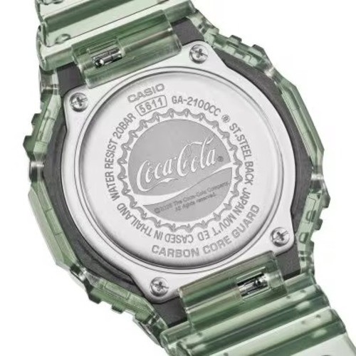 G-Shock x Coca-Cola 140th GA-2100CC-3AJR Green Bottle Glass Design NEW 2026 PSL