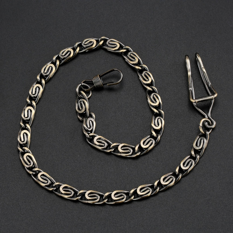 Bronze/Black/Silver/Gold Chain for Pocket Watch Fob Pocket Watches Accessories