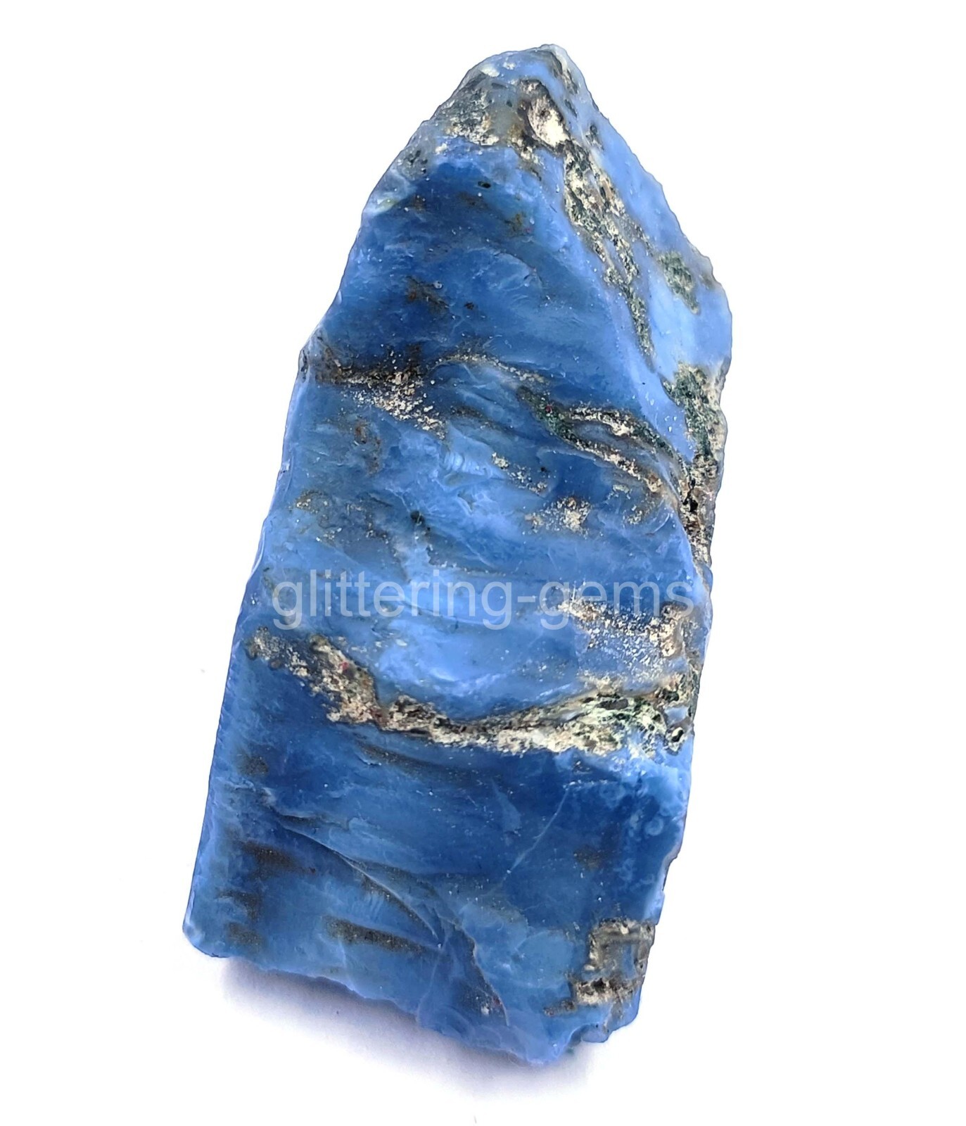 Sky-Blue Opal 218.25 Ct Natural IGL Australia Uncut Rough Loose Gemstone 5MSE