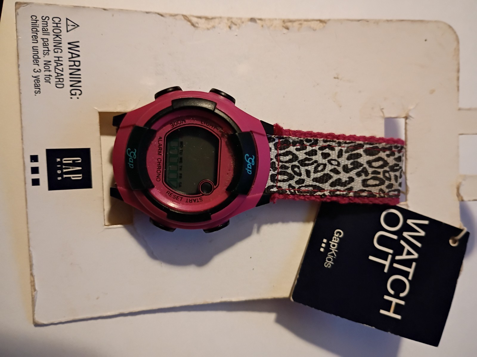 New Never Opened Kids Gap Watch Out Digital Wristwatch