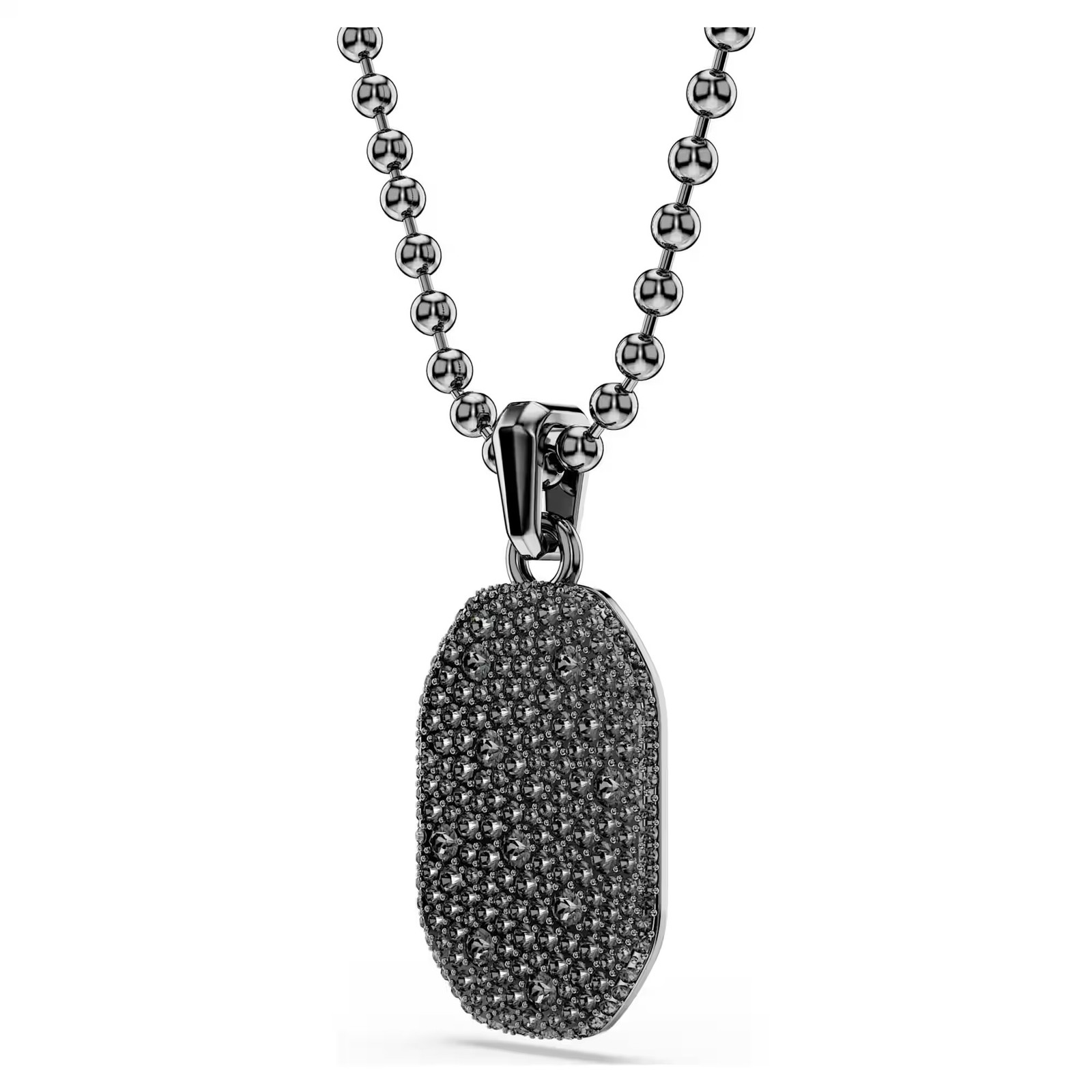 Swarovski Dextera Octagon Pendant, Octagon Shape, Black, Ruthenium 5724595