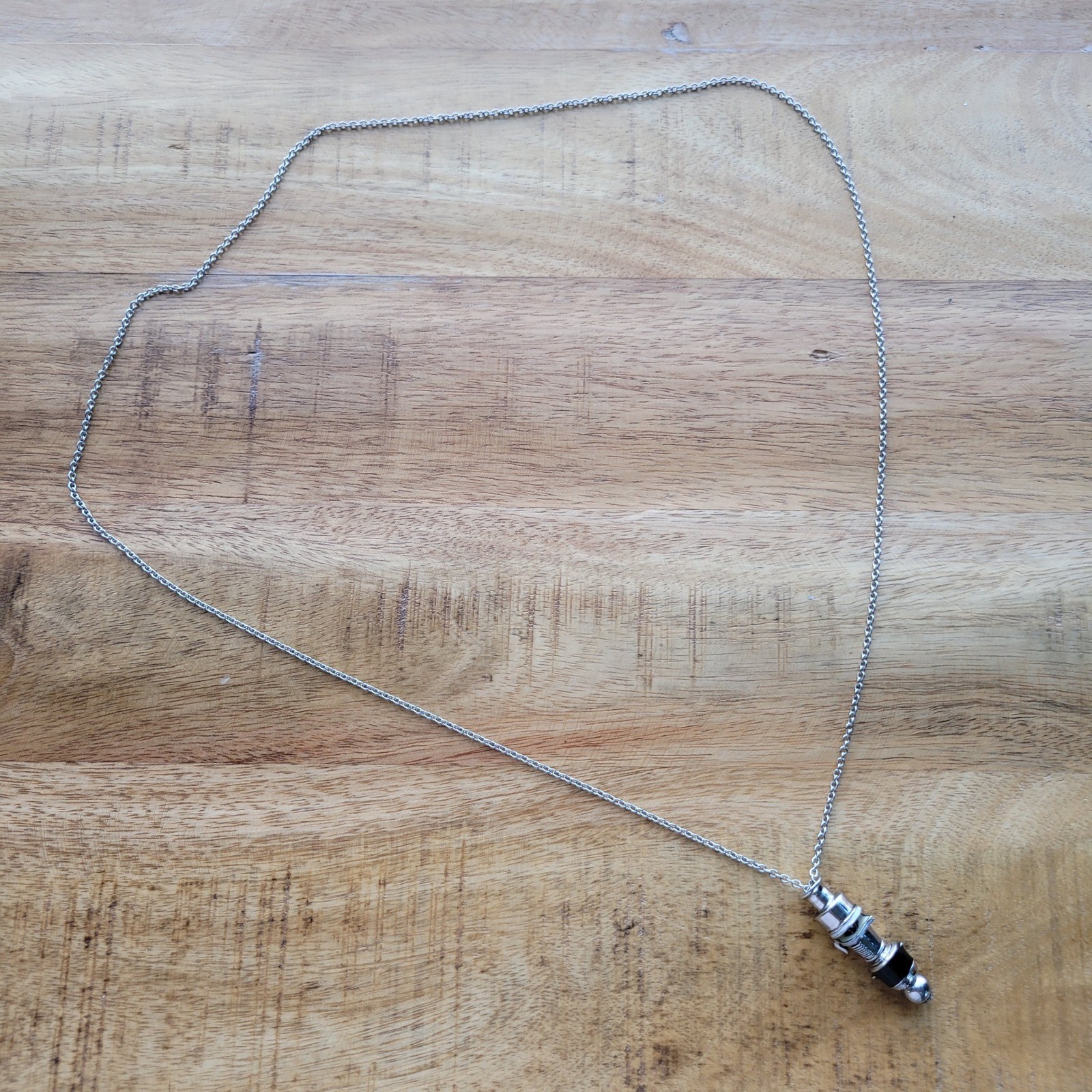 Unique Silver Tone Coffee Maker Charm Pendant Necklace for Women