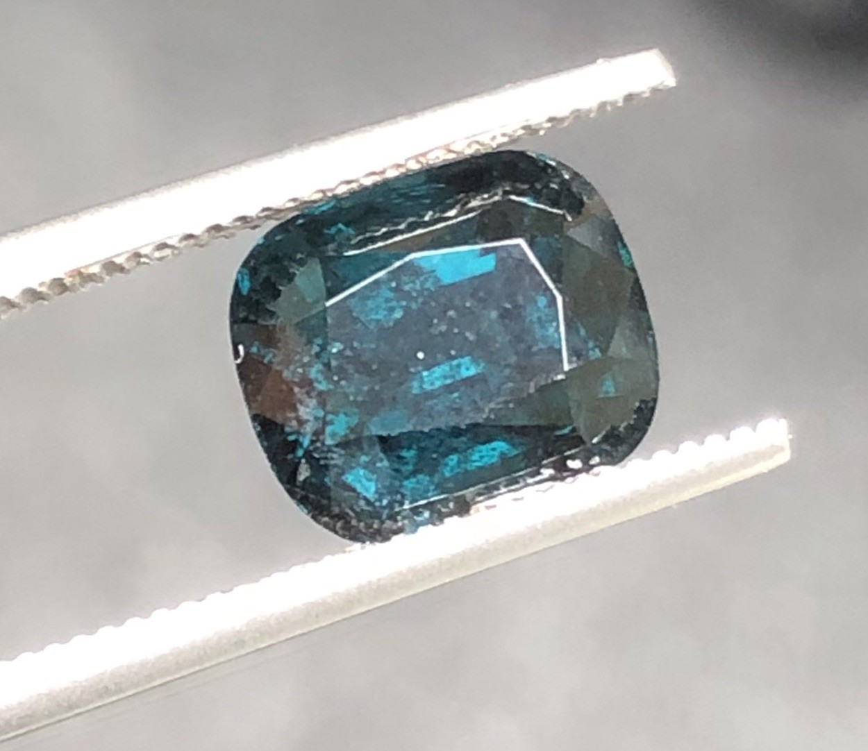 Dark Navy Blue Is Black Spinel 2.68 Ct loose gemstones