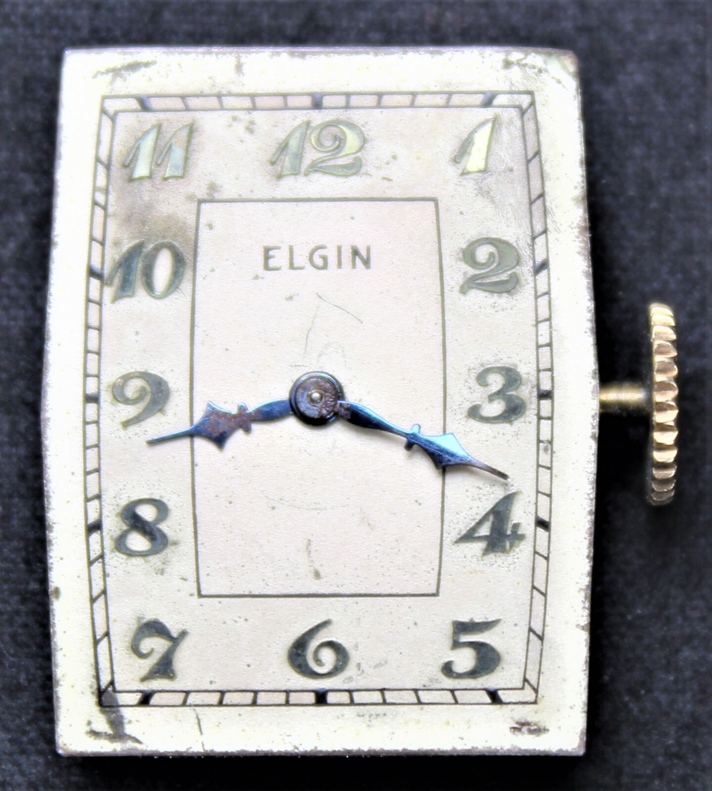 1938 Elgin 484 15j 18/0s Art Deco Wristwatch – Watch – Runs