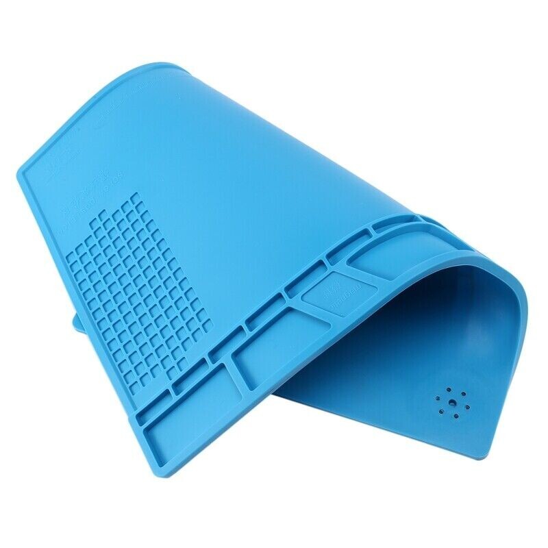 Watchmaker’s Silicone Rubber Bench Mat Pad Anti-Slip Jewelry Watch Repair Tools