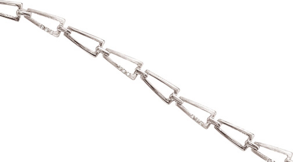 Colibri open frame Daring Diamond Sterling Silver bracelet USA csb919100