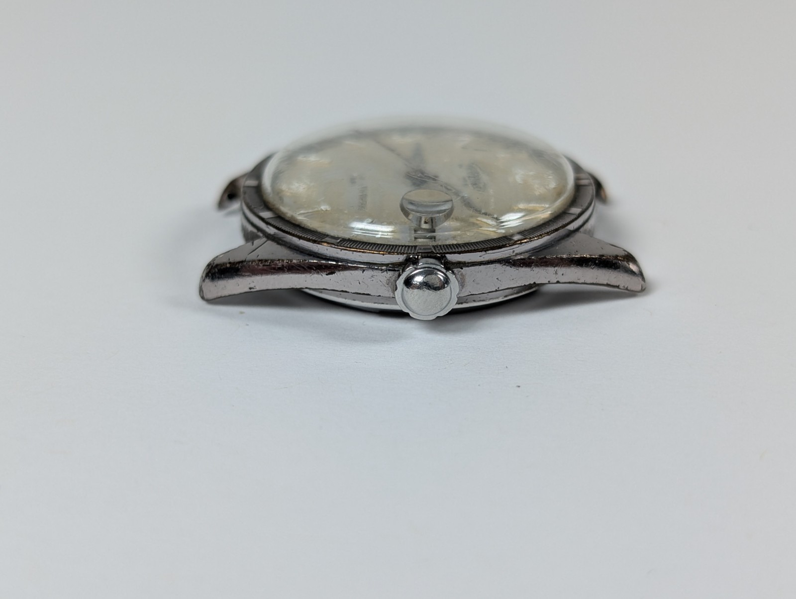 AS-IS PARTS REPAIR Vtg Aureole Date Automatic Watch 17 Jewels Men’s 34mm