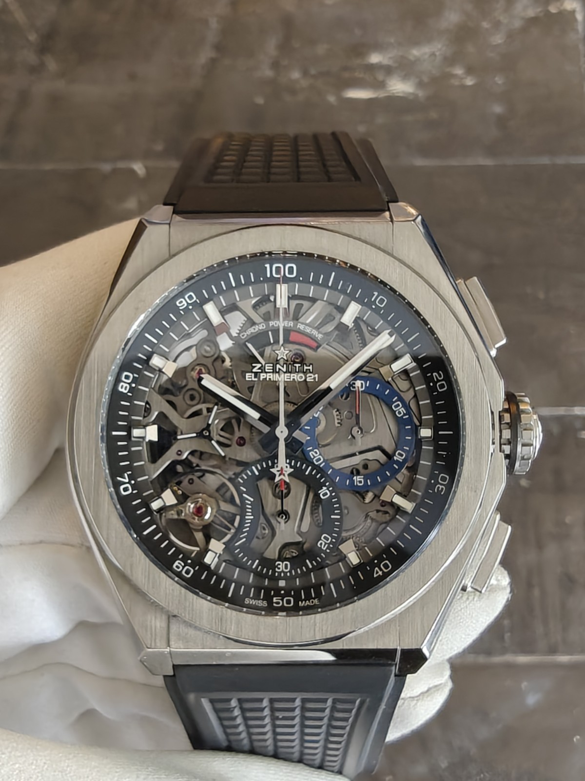 Zenith Defy Gray Men’s Watch – 95.9000.9004/78.R782