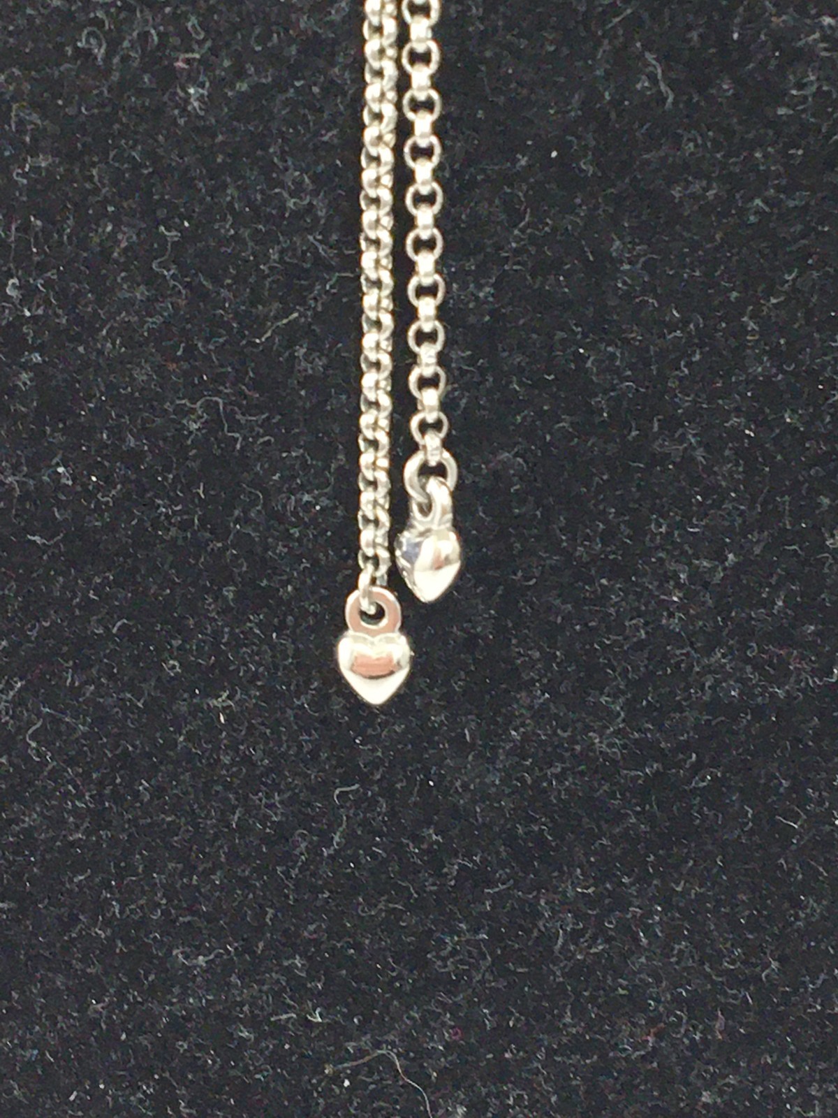 Fossil Necklace Women’s Stainless Steel Assorted Beads Dangle Necklace (H12)