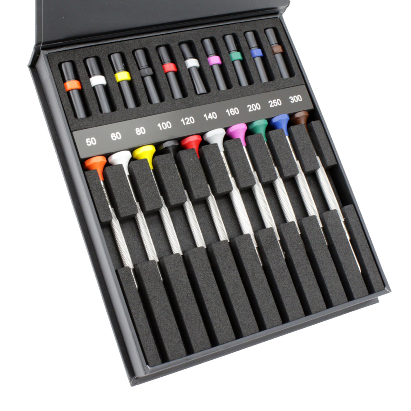 BERGEON 30081-AC10 Watchmakers Ergonomic 10 Piece Swiss Screwdriver Set AU STOCK