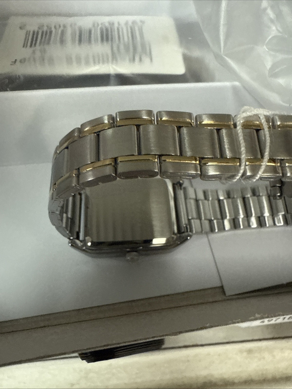 Casio LTP-V007SG-9E Women’s Rectangular Two Tone Index Gold Dial Dress Watch