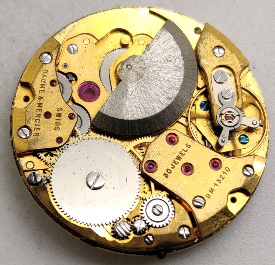 Baume Mercier BM 13210 High Grade Micro Rotor Automatic watch movement Running