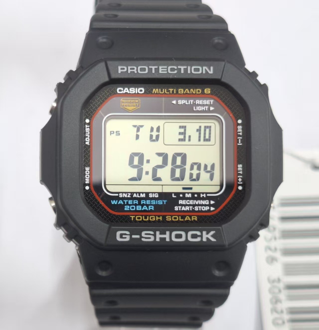 Casio G-Shock GW-M5610U-1ER Tough Solar Atomic Multiband 6 Men Watch EU Version