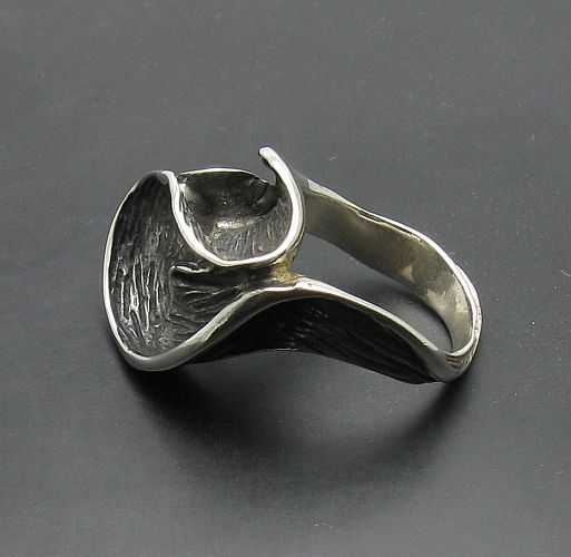 Stylish Extravagant Sterling Silver Ring Solid 925 Perfect Quality Empress