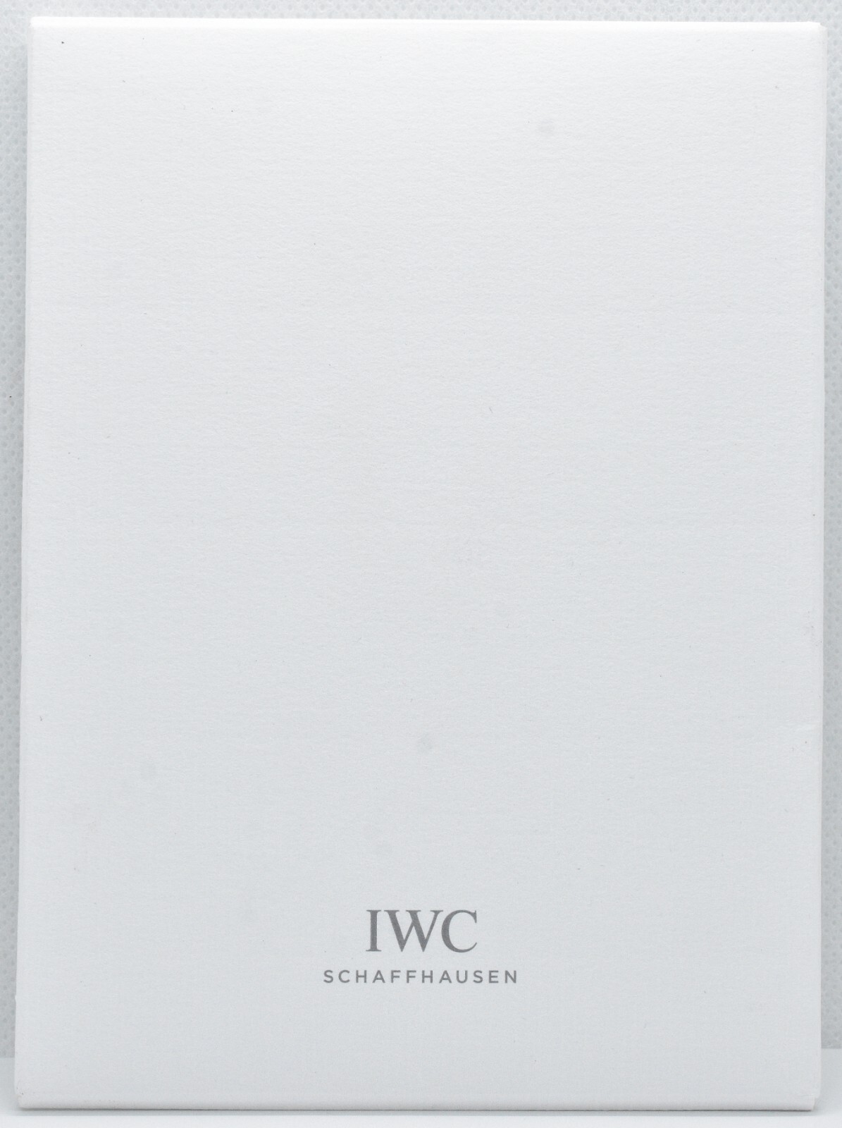 NEW Genuine Original OEM IWC Swiss Cleaning Polishing Microfiber Cloth