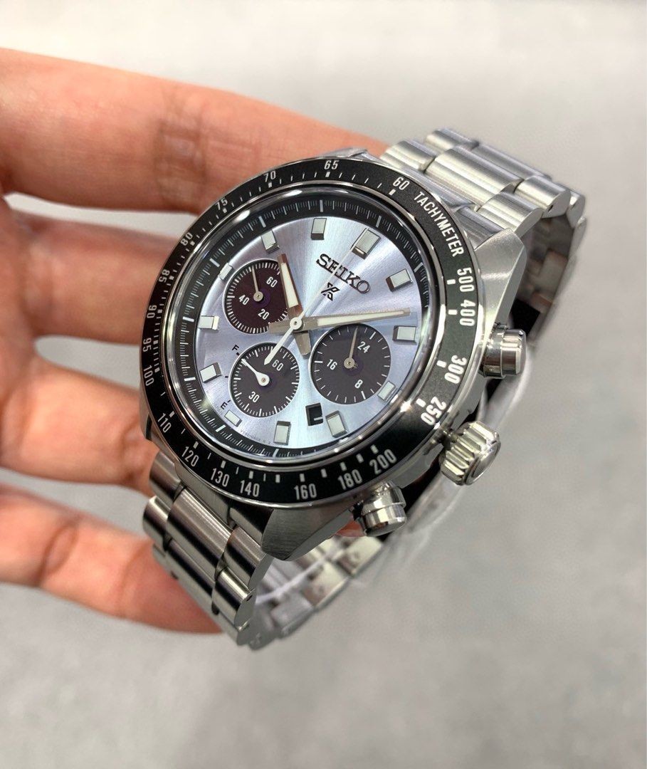Seiko Prospex SSC935P1 SpeedTimer Solar Chronograph Blue Men’s Casual Watch