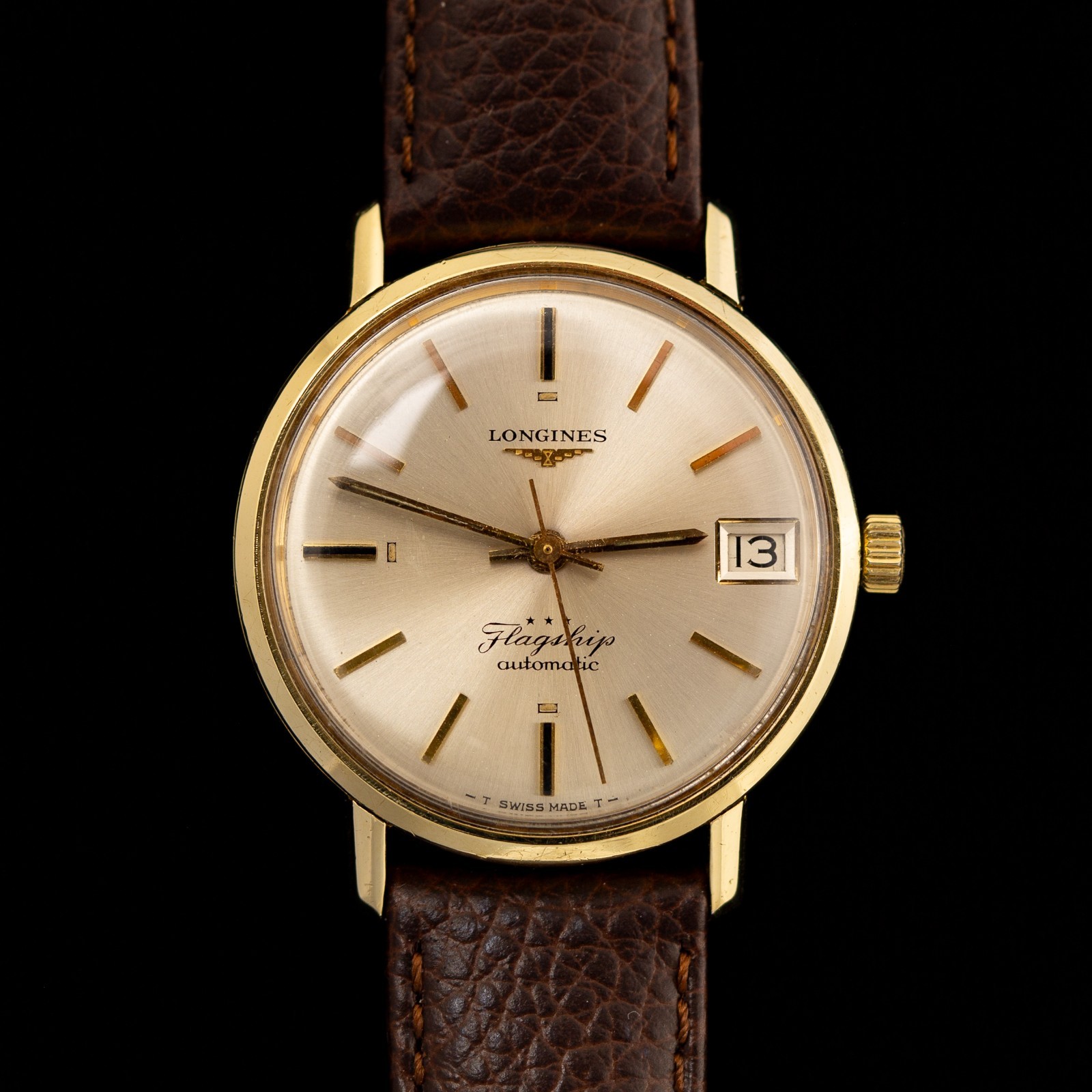Vintage 1967 Longines Flagship Automatic Ref 3318 Cal. 345 w/ Longines Extract