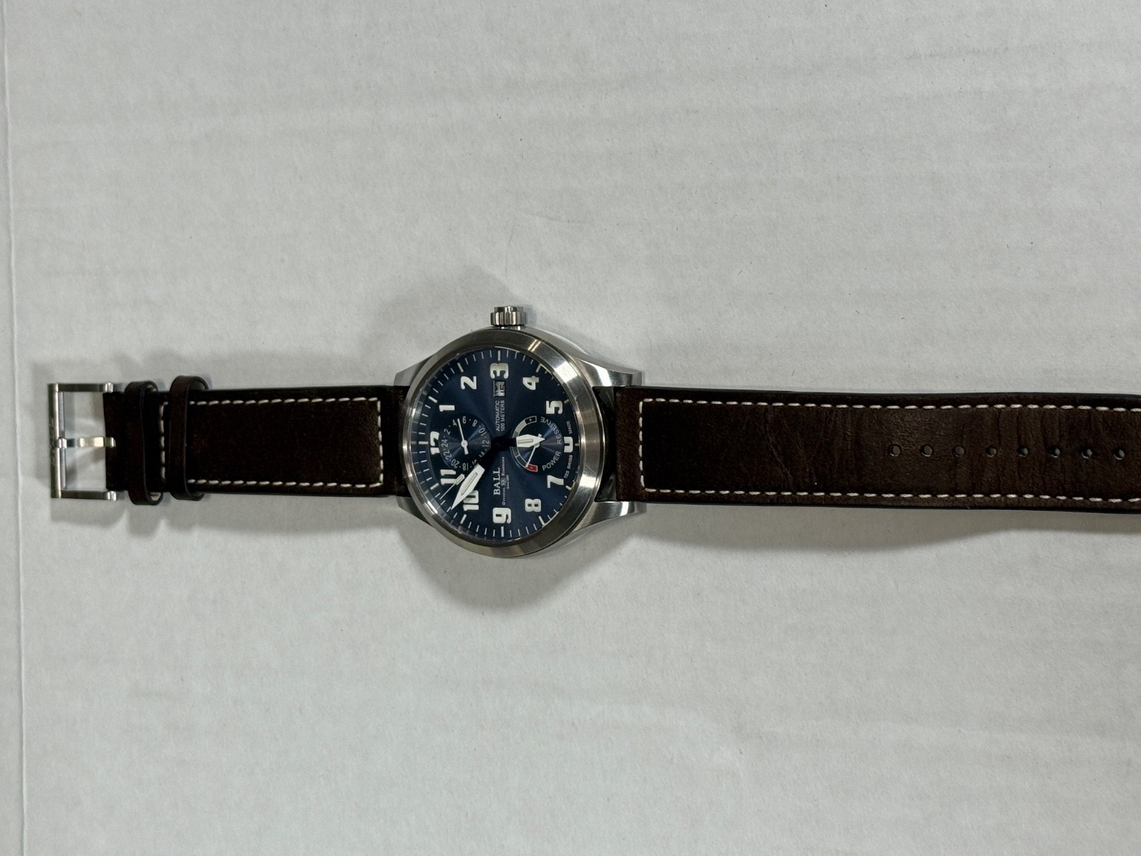 Ball Engineer Master II Voyager GM2128C-LJ-BE, Power Reserve, GMT