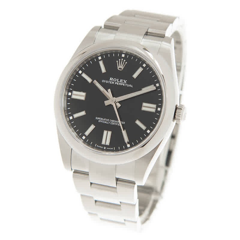 Rolex Oyster Perpetual 41 Automatic Black Dial Men’s Watch 124300BKSO