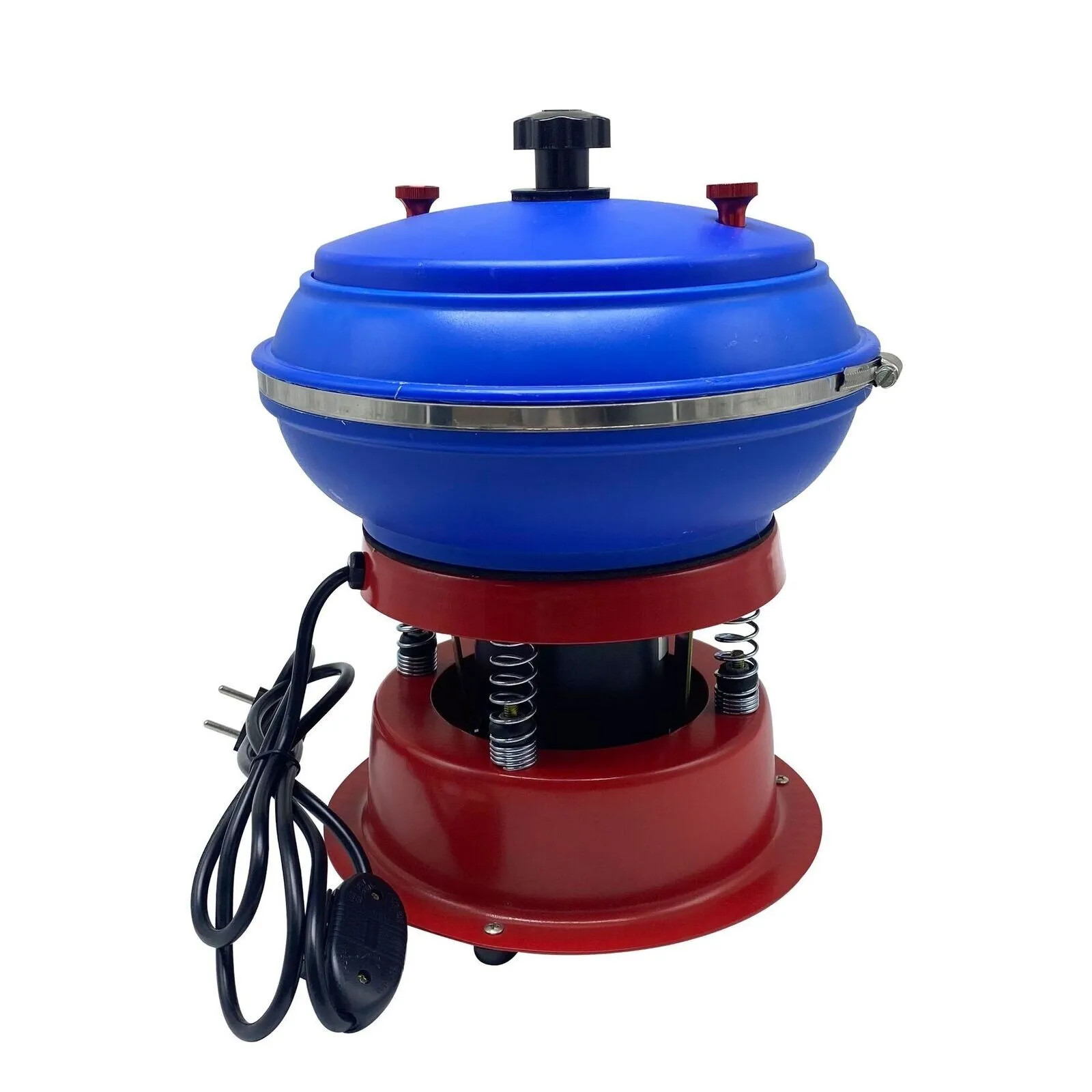 110V/220V Jewelry Vibrating Tumbler Tumbling Polishing Machine Metal Polisher