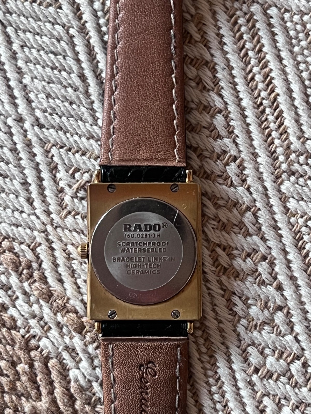 Rado Jubile Watch with Leather Band