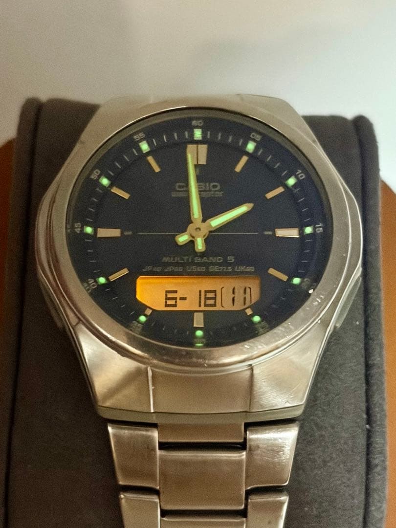CASIO WVA-M480 4709 Digital-Analog Tough Solar Watch