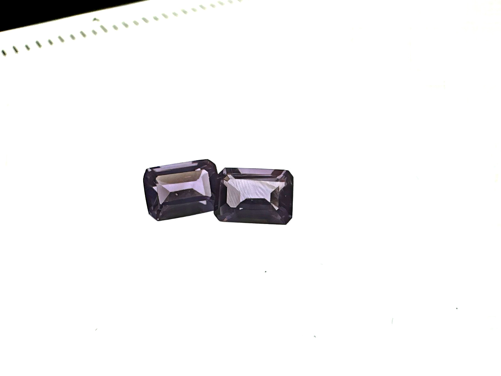Amethyst Matched Pair 7x5mm Emerald Cut – Approx 2.00 TCW Loose Gemstones