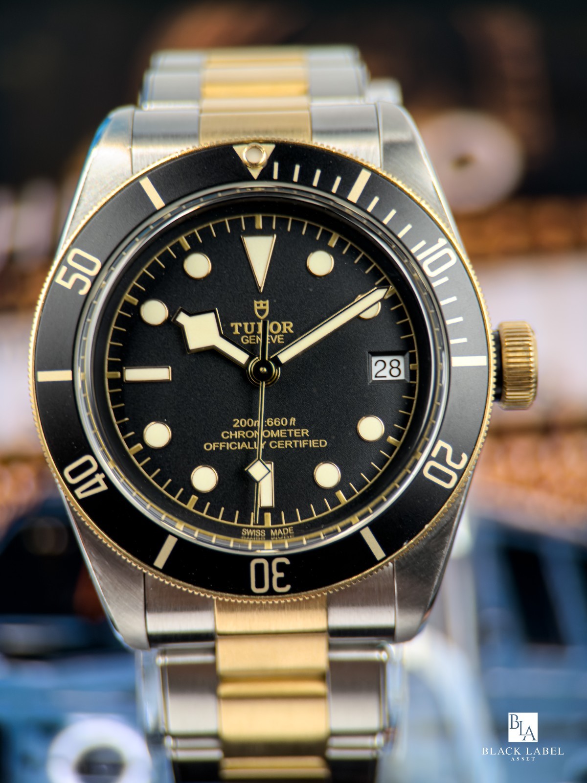 Tudor Black Bay S&G M79733N-0008 Black Dial 41mm Steel Gold Box Papers 2020