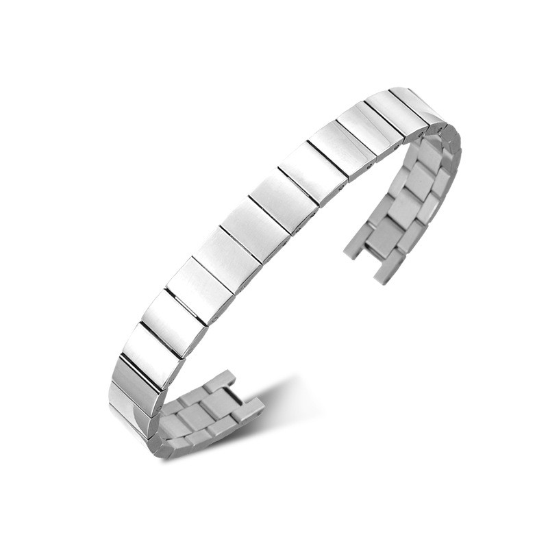 High End Notch Solid Stainless Steel Watch Band Strap 10mm for Gucci with Tools
