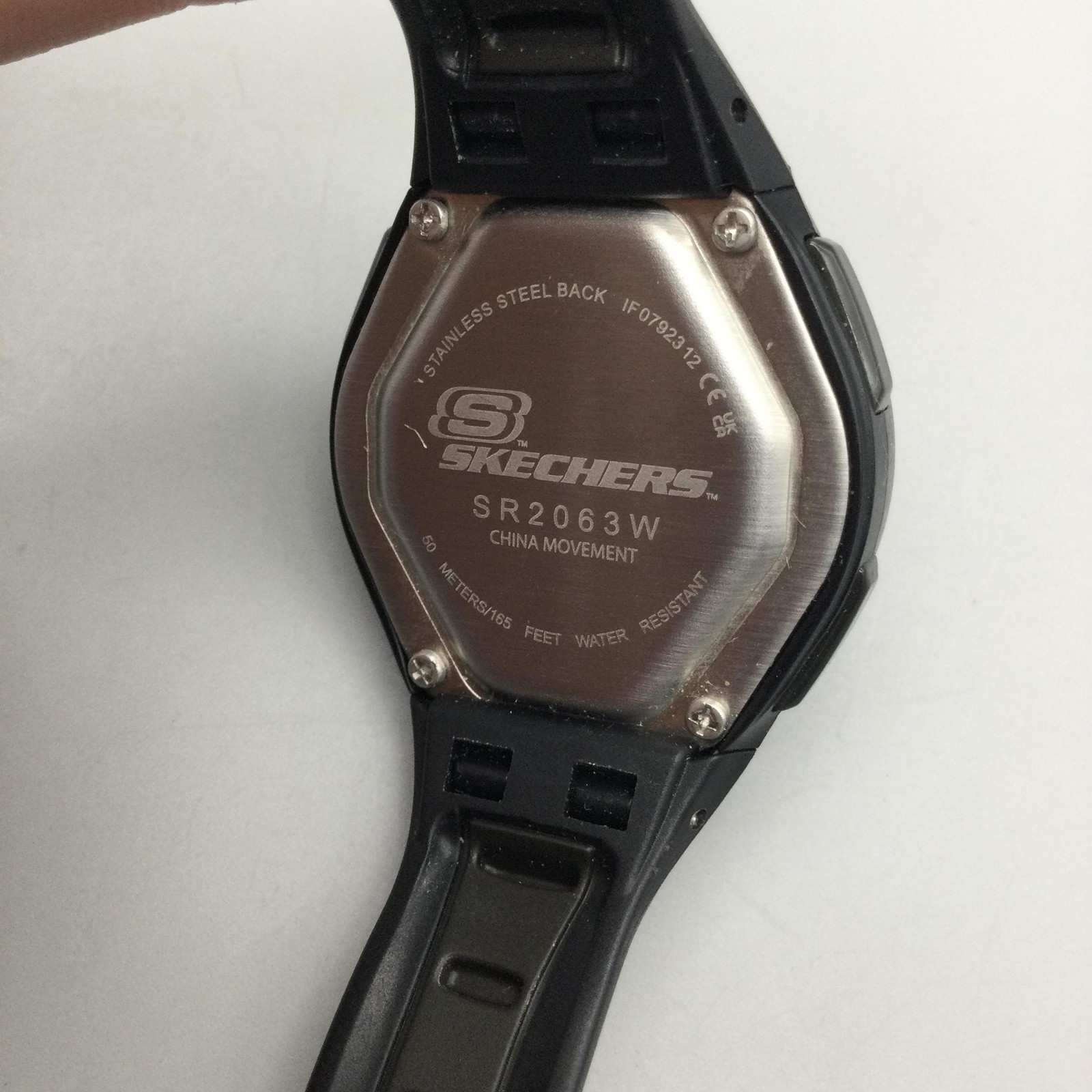 Skechers SR2063W Mens Watch 33mm Black Digital 50M Backlight