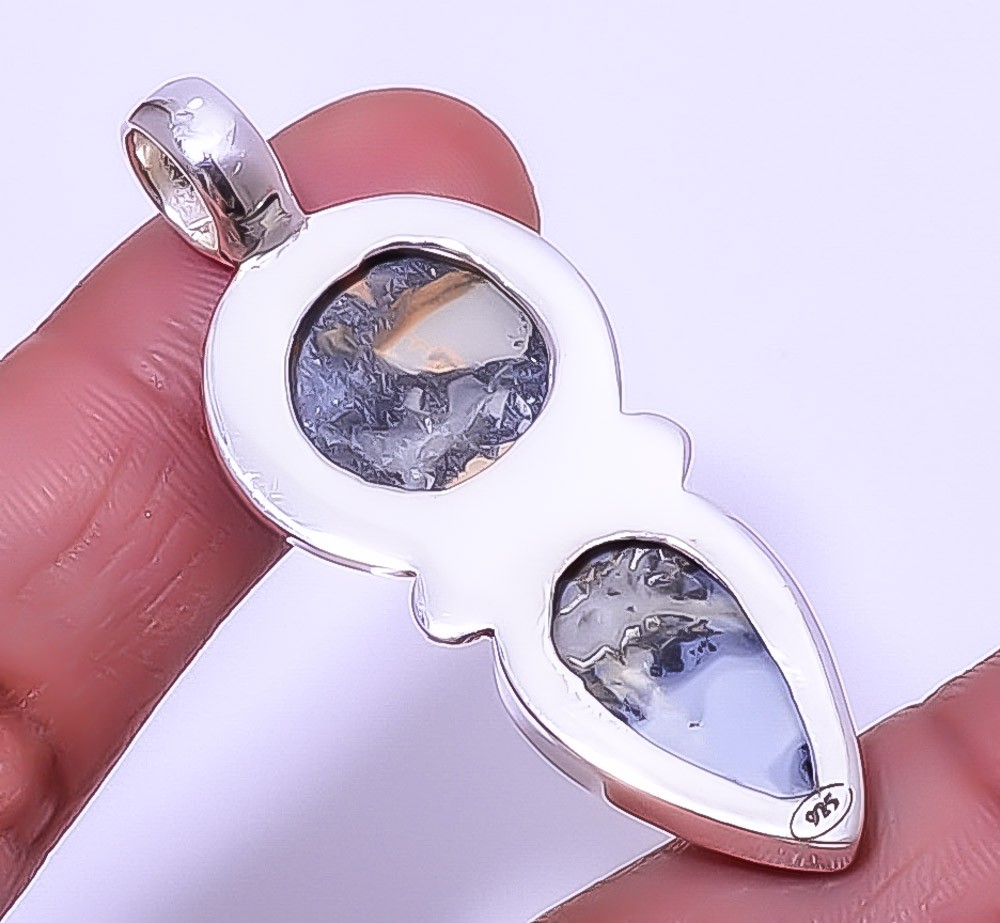 Malingano Jasper – Indonesia Gemstone 925 Sterling Silver Pendant 1.95″ A330
