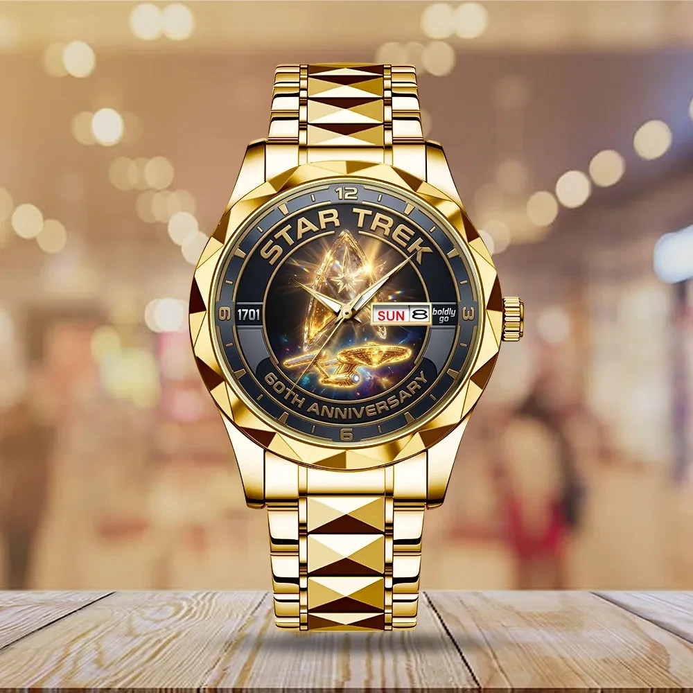 Star Trek 60th Anniversary Alloy Luxury Quartz Watch