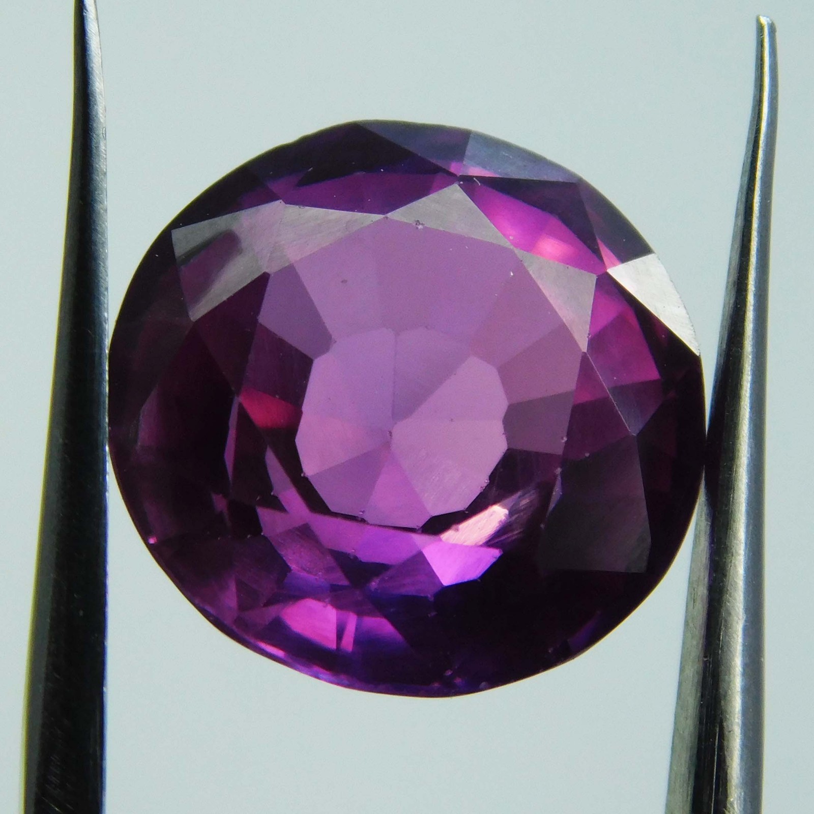 Beautiful Ring 9 Ct Natural Color Change Sapphire Round Cut CERTIFIED Gemstone