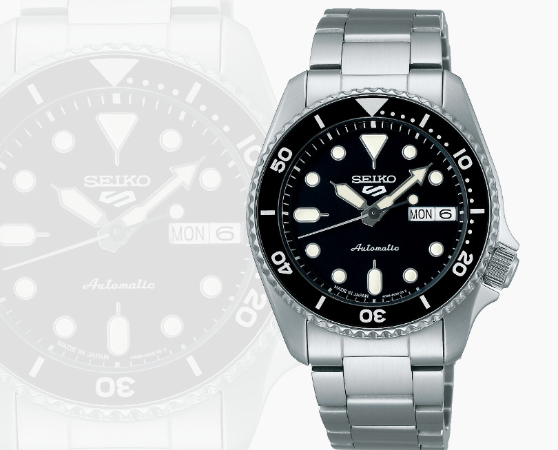 Seiko 5 Sports SKX Sports Style SBSA225 Automatic Men’s Watch Japan New
